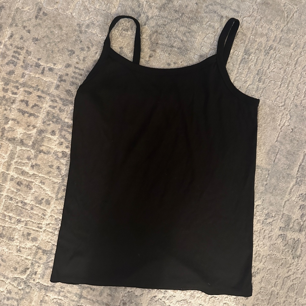 No Boundaries Black Fitted Camisole Top